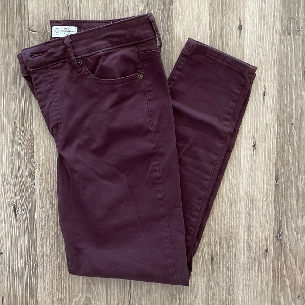 Size 6 high rise skinny ankle pants